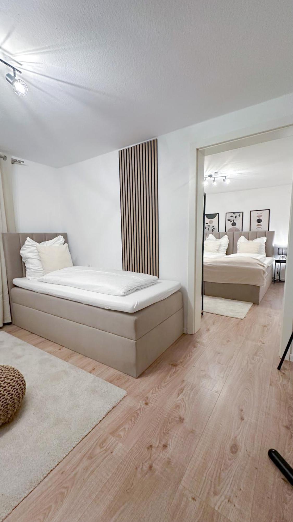 Malu Rooms - Ruhige Lage, Erdgeschoss, Smarttv, Netflix, 24H Checkin, 루드빅스부르크 외부 사진
